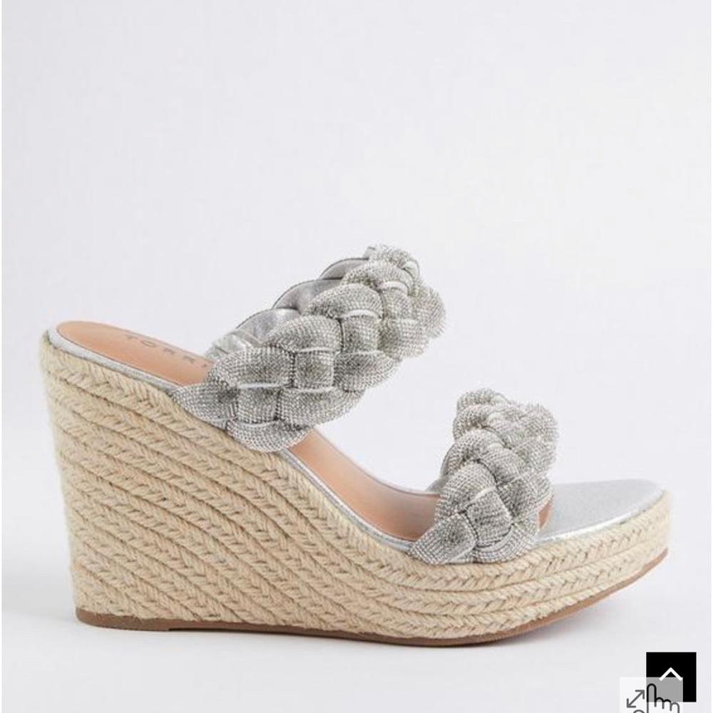 Braided Espadrille Platform Wedge